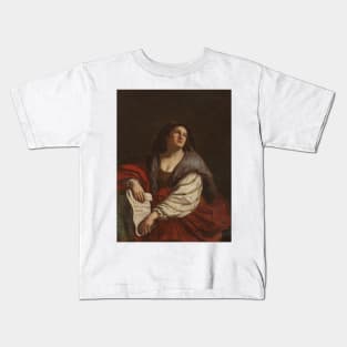 The Cimmerian Sibyl by After Guercino Kids T-Shirt